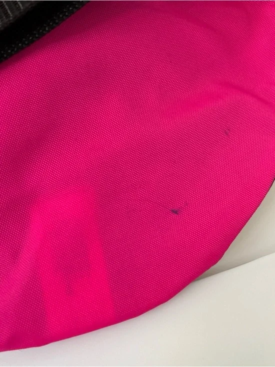 Neon Patterned Black Waist Bag with Lime Green Top 80s-90s vibes! Unisex! - Picture 5 of 14